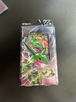Pokemon TCG Trading Card Game V-Battle Deck Rayquaza V Sealed Theme Deck New - Image 1