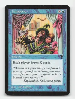 Prosperity Visions # Magic the Gathering Uncommon - Image 1