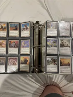Magic The Gathering Collection Vintage Mtg Huge Binder - Image 2