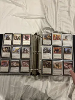Magic The Gathering Collection Vintage Mtg Huge Binder - Image 3
