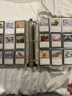 Magic The Gathering Collection Vintage Mtg Huge Binder - Image 4