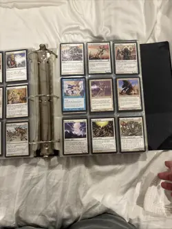Magic The Gathering Collection Vintage Mtg Huge Binder - Image 5