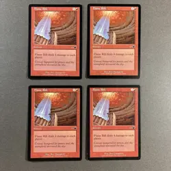 Set of x4, MTG Flame Rift Nemesis Regular Magic The Gathering - Image 1