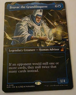 Bruvac the Grandiloquent MTG Anime Art Ravnica Remastered - Image 1