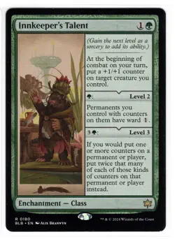 MTG Innkeeper's Talent - Bloomburrow (BLB) Regular Magic Near Mint - Image 1