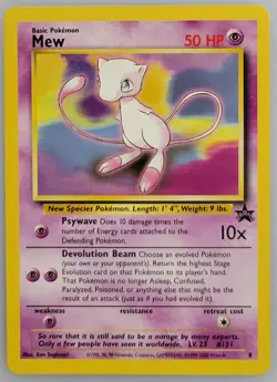 Mew 08/53 Pokemon Wotc Promo Regular NM - Image 1