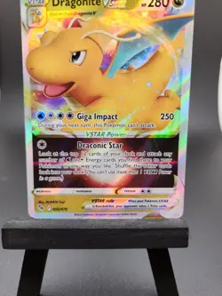 Dragonite VSTAR 050/078 Ultra Rare Pokemon Go TCG - Image 3