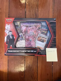 Pokemon TCG Team Rockets Mewtwo EX Box New Sealed - Image 1