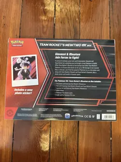 Pokemon TCG Team Rockets Mewtwo EX Box New Sealed - Image 2