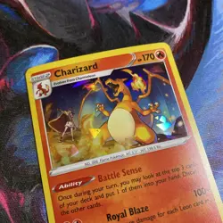 Pokemon Charizard 025/185 Cracked Ice Holo Vivid Voltage Deck Exclusive (NM) - Image 2