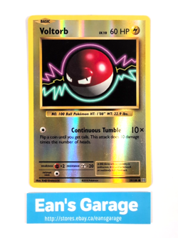Pokemon Voltorb Basic 39/108 XY Evolutions Reverse Holo common - MN - Image 1