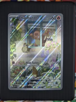 Pokemon TCG Charmander SVP 044 Obsidian Flames ETB Promo Full Art Rare - Image 1