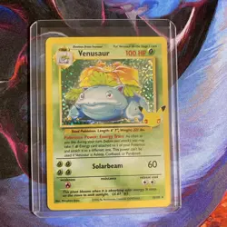 Pokemon Celebrations Venusaur 15/102 Classic Collection Holo Near Mint - Image 3