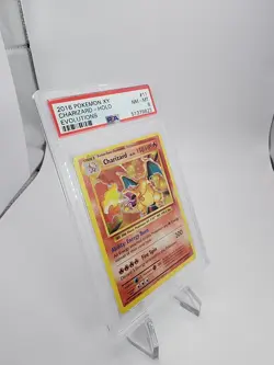 2016 POKEMON XY EVOLUTIONS #11 CHARIZARD-HOLO PSA 8 - Image 2