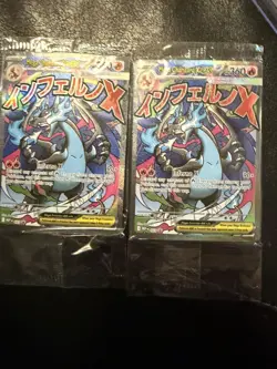 Pokemon TCG Mega Charizard X ex & Oricorio ex MEP 024 UPC Promos Sealed X2 - Image 1