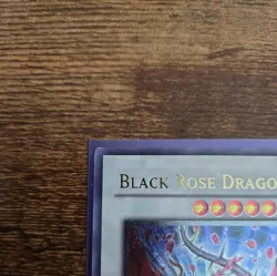 Yugioh Black Rose Dragon Unlimited Edition Ultimate Rare CSOC-EN039 LP - Image 2