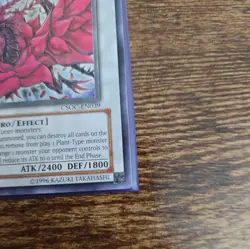 Yugioh Black Rose Dragon Unlimited Edition Ultimate Rare CSOC-EN039 LP - Image 4