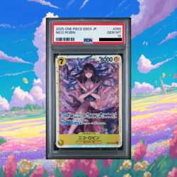 *POP 3* 2025 ONE PIECE JAPANESE EB03 HEROINES EDITION- #055 NICO ROBIN PSA 10 - Image 1