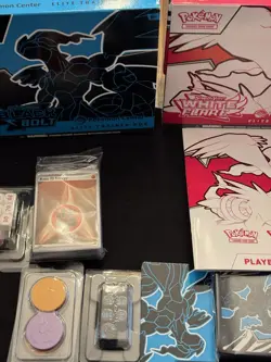 Black Bolt & White Flare Pokemon Center Card Lot with Binders. Free Ship! - Image 5