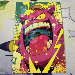 Cracked Ice Holo Gengar Database Non-TCG Pokemon Card - Image 1