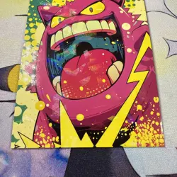Cracked Ice Holo Gengar Database Non-TCG Pokemon Card - Image 2