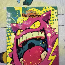Cracked Ice Holo Gengar Database Non-TCG Pokemon Card - Image 3