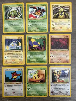 Pokemon Card 37x Neo Genesis 1st Edition C/UC Lot - Image 2