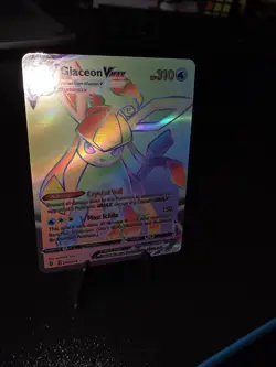 Glaceon VMAX (Secret) 208/203 SWSH07: Evolving Skies Custom Holo Fan Art Card - Image 5