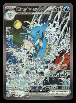 Kingdra ex 131 Scarlet & Violet Promo Pokemon Card - Image 1
