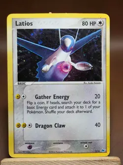 HP Pokemon Latios 2/10Trainer Kit Exclusive Holo Rare Card - Image 1