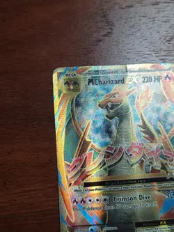 Pokemon TCG Evolutions M Charizard EX Full Art Holo Card 101/108 HP Condition - Image 5