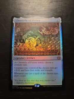 Chronicle of Victory Foil Near Mint English MTG Lorwyn Eclipsed - Image 1
