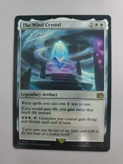 MTG The Wind Crystal Final Fantasy Foil Rare - Image 1