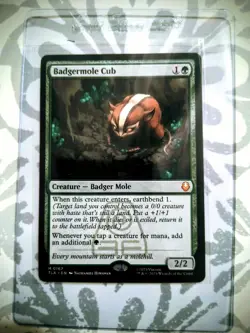 Magic The Gathering - Avatar: The Last Airbender-Badgermole Cub Mythic Non-Foil - Image 1