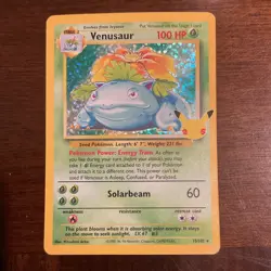 Pokemon Venusaur Holo Celebrations 15/102 classic collection - Image 1