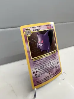 Pokemon Gengar Holo 5/62 Rare Fossil Unlimited Vintage WOTC *Pretty Clean* - Image 4