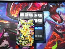 VERY HEAVY! GOD PACKUUU 22.37g Ascended Heroes Pokemon TCG Booster (SEALED) - Image 1