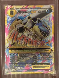 Mega Blastoise Ex #102 Full Art XY (2016) PSA 9 Pokemon - Image 2