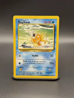Magikarp 035/102 Base Set Regular (LP) VINTAGE POKEMON - Image 1