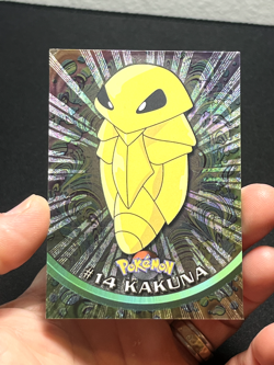 Topps Pokemon Series 1 HOLO FOIL Embossed Rays Weedle 13 Kakuna 14 Beedrill 15 - Image 5