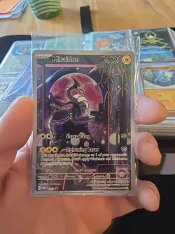 Miraidon 013 Scarlet & Violet Base SEALED Black Star Promo Full Art Pokemon - Image 1