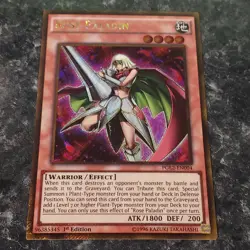 1x Rose Paladin - PGL2-EN004 Gold Yugioh! Secret Rare Holo Foil Nice! - Image 1