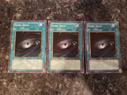 3X Dark Hole SYE-026 - Yugioh Yu Gi Oh! Playset - Image 1