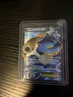 Pokemon TCG Blastoise EX XY Holo Full Art Ultra Rare Card 142/146 Lightly Played - Image 1