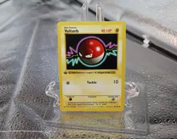 Pokemon TCG Voltorb Card 67/102 Base Set 1st Edition Shadowless Common LP+ 1999 - Image 1