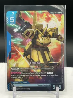 The-O - GD03-002 - Gundam Card Game - Steel Rising - English - Image 1