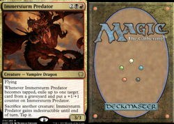 Magic the Gathering -MTG- Immersturm Predator - Image 1