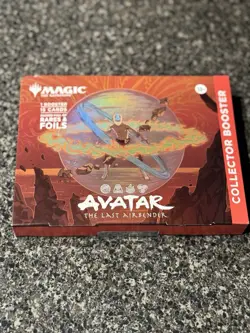 Magic The Gathering Avatar The Last Airbender Factory Sealed Collector Booster - Image 1