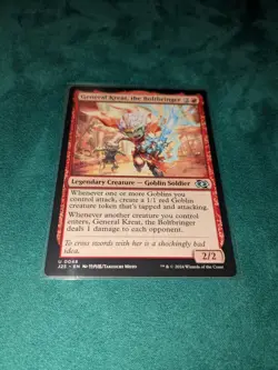 General Kreat, the Boltbringer NM Non-Foil U 0048 J25 Magic The Gathering - Image 1