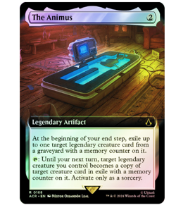 The Animus - Foil - Extended Art Assassin's Creed MTG - Image 1